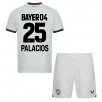 Camisa de time de futebol Bayer Leverkusen Exequiel Palacios #25 Replicas 2º Equipamento Infantil 2023-24 Manga Curta (+ Calças curtas)